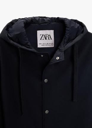 Zara куртка с капюшоном8 фото