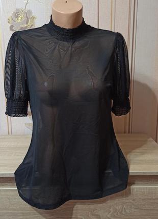 Очень красивая блузка сеточка 48-501 фото