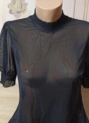 Очень красивая блузка сеточка 48-505 фото