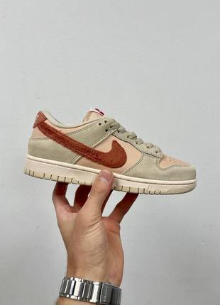 Женские кроссовки nike sb dunk low terry swoosh#найк