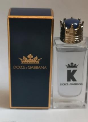 Dolce & gabbana k by dolce & gabbana туалетна вода для чоловіків, 7,5 мл2 фото