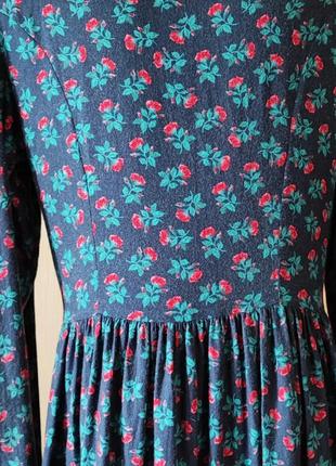 Винтажное платье  бренда  laura ashley5 фото
