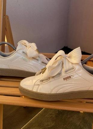 Кроссовки кеды женские puma basket орининал 38р2 фото