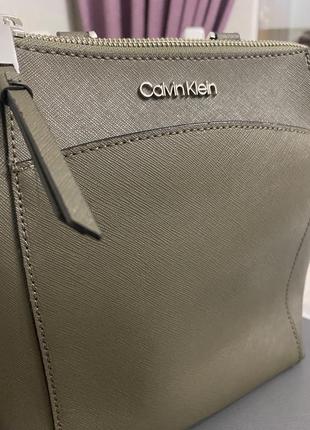 Кожаный рюкзак calvinklein орегинал!!!1 фото