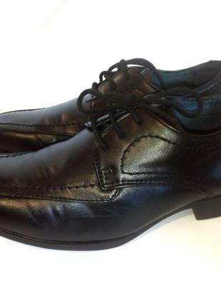🌟 школьные туфли для мальчика от бренда giorgio, р.37 код w37054 фото