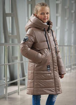 Зимові куртки для дівчаток підлітків4 фото