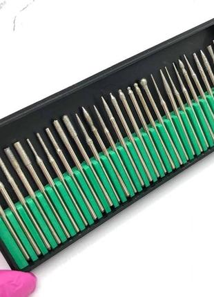 Набір алмазних насадок фрез для фрезера, 30 шт.