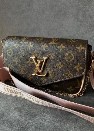 Сумочка lv brown1 фото