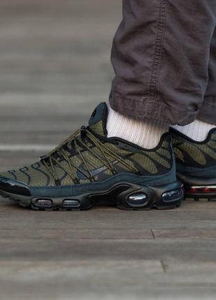 Кросівки nike air max tn plus lace toggle haki