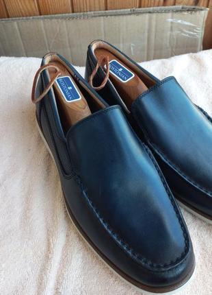 Лоферы мокасины слипоны florsheim atlantic venetian navy loafers4 фото