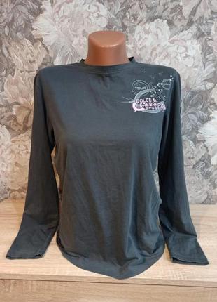 Dolce&gabbana жіночий лонгслів розмір m сіро зеленого кольору