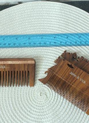John&vick набір вінтажних дерев'яних гребінців.