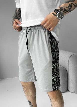 Шорты базовые серые