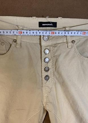 Imperial легкие коттоновые брюки ( джинсы) высокое качество имталия оригинал10 фото