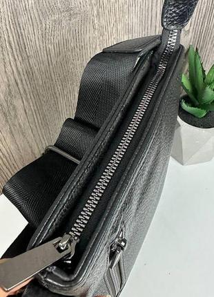 Модная мужская сумка-планшетка кожаная, сумка-планшет из натуральной кожи барсетка6 фото