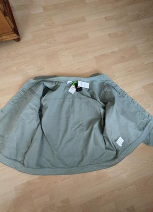 Стильный коттоновый пиджак жакет maxiblu р.60-624 фото