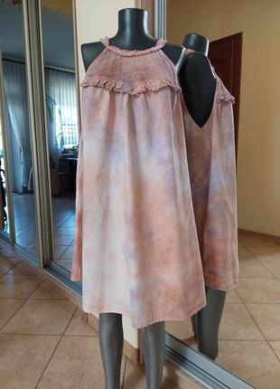 💯%котоновое платье 👗 большого размера