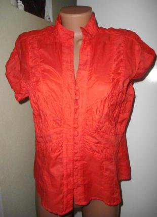 Блузка р.16 пог-60см легкая