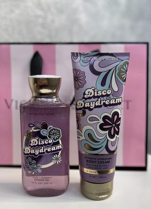 Набір парфумований гель для душу і крем для тіла bath and body works disco daydream оригінал.