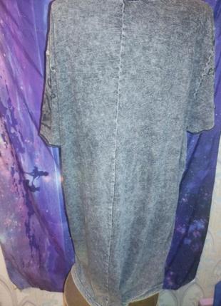 Неформальна відьомська окультна масонська оверсайз сукня туніка ворон всевидяче око3 фото