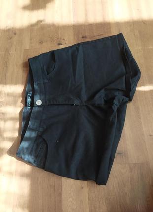 Черные джинсовые шорты new yorker2 фото