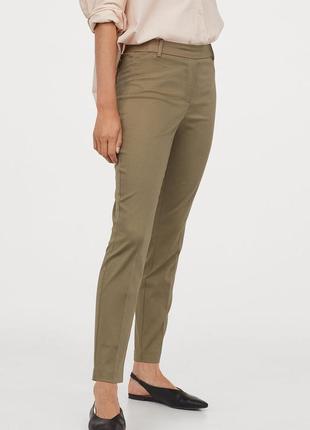 Брюки h&m ankle-length trousers - l3 фото