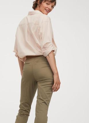 Брюки h&m ankle-length trousers - l4 фото