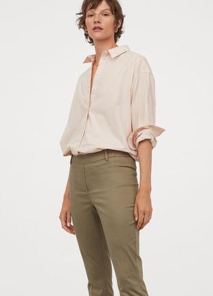 Брюки h&m ankle-length trousers - l