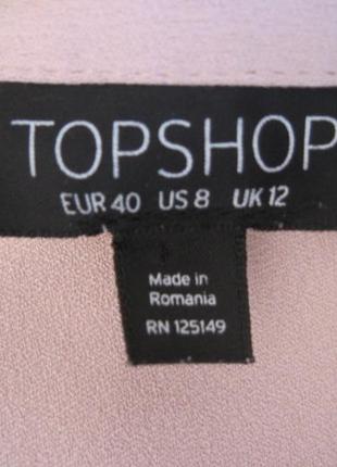 Крутая рубашка-платье topshop в отличном состоянии4 фото