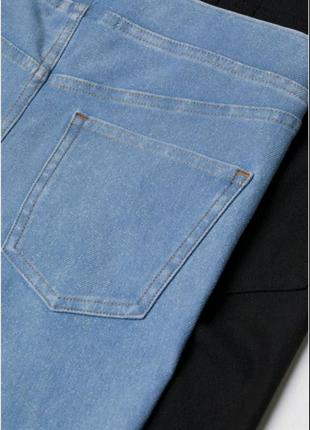Джеггинсы джинсы штаны h&m девочкам2 фото