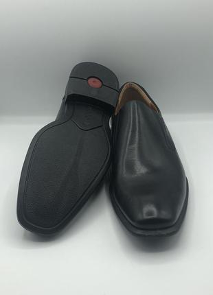 Оригінальні чоловічі шкіряні класичні туфлі розмір 435 фото