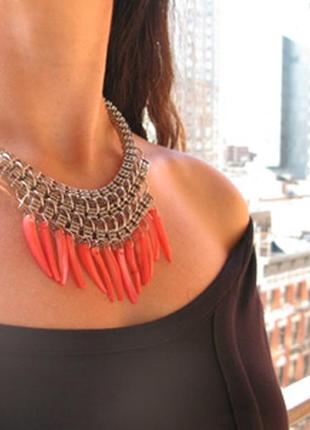 Looplit, шикарное дизайнерское колье с натуральным камнем!