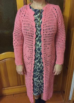 Вязаный кардиган