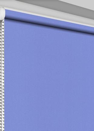 Рулонная штора тм "decosharm" перла 1817 открытого типа голубой