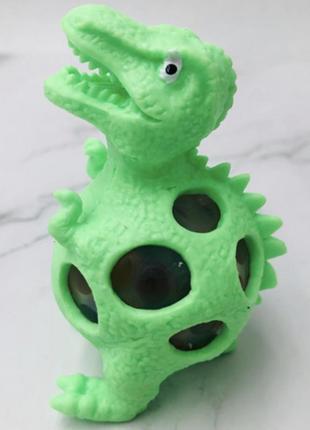 Іграшка-антистрес-квіш динозаврик ainolway зелений