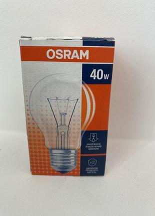 Osram a55 40 w clear e27 лампа розжарювання