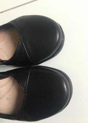 Кожаные туфли clarks р.38-394 фото