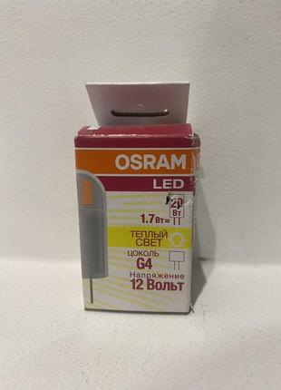 Osram g4 1.7w 3000 к лампа світлодіодна капсула аналог 20 вт