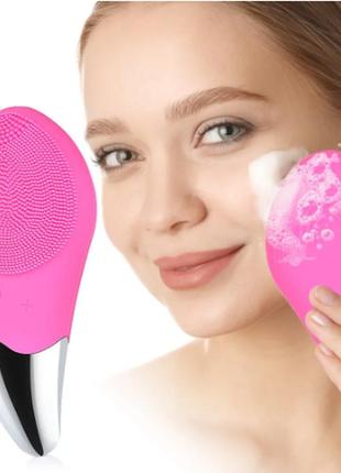 Щітка для очищення обличчя, масажер sonic facial brush