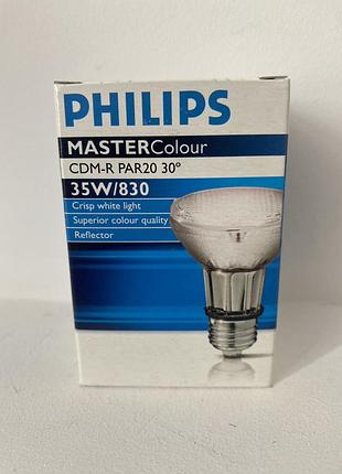 Лампа металлогалогенна philips par20 cdm-r 35w/830 30° e27