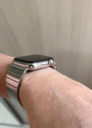 Ремешок,браслет стальной,титановый для apple watch 42/44/45/49 mm4 фото