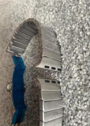 Ремешок,браслет стальной,титановый для apple watch 42/44/45/49 mm10 фото