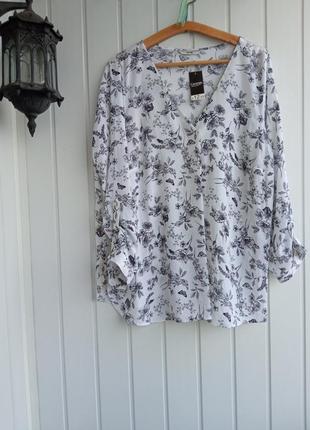 Шикарна блуза батал