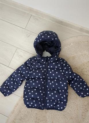 Куртка для девочки 80см новая