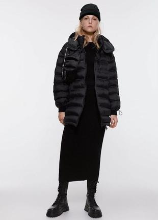 Стьоганая куртка zara