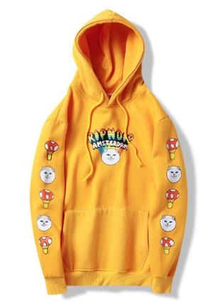 Худі ripndip amsterdam hoody yellow