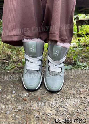 Ботинки женские зимние zls-355/ф9 фото