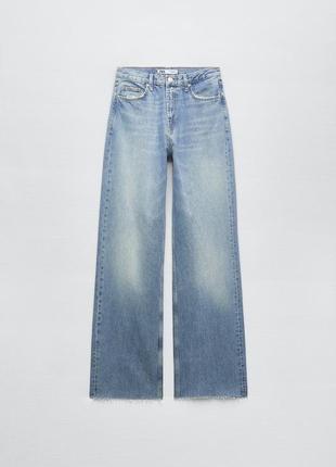 Джинси zara wide leg2 фото