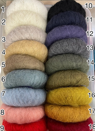 Свитер оверсаз кид мохер италия