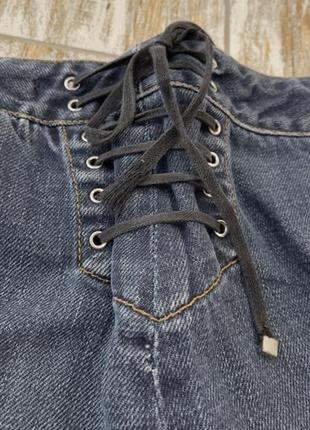 Круті ексклюзивні vintage сміливі відверті джинсові шорти dolce & gabbana оригінал xs-s2 фото
